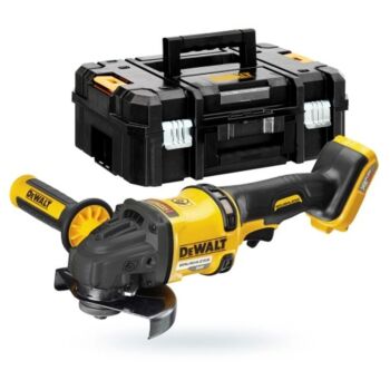 ΓΩΝΙΑΚΟΣ ΤΡΟΧΟΣ 54V 125MM FLEXVOLT SOLO ΜΕ ΚΑΣΕΤΙΝΑ / DEWALT DCG418NT
