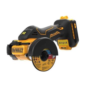 ΓΩΝΙΑΚΟΣ ΤΡΟΧΟΣ ΜINI 76MM 18V XR BRUSHLESS SOLO / DEWALT DCS438N-XJ