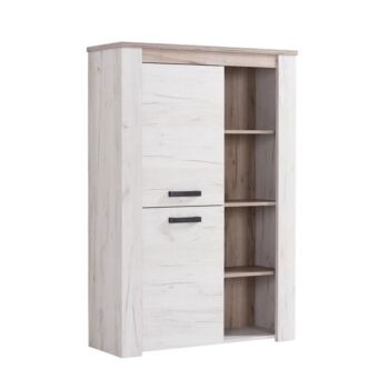 ΒΙΤΡΙΝΑ Kent POP Ν GREY OAK/WHITE OAK 99