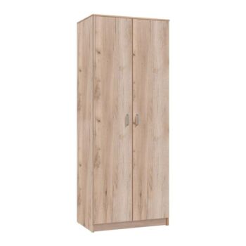 ΝΤΟΥΛΑΠΑ HANA 2Κ GREY OAK Μ80xΠ52xΥ205cm / FYLLIANA 11009044