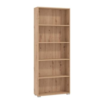 ΒΙΒΛΙΟΘΗΚΗ TOMAR 5 ARTISAN OAK 70x24,5x176,5εκ / FYLLIANA