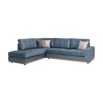 ΚΑΝΑΠΕΣ ΓΩΝΙΑΚΟΣ Π280xΒ220xΥ87cm ΑΡΙΣΤΕΡΗ ΓΩΝΙΑ ΓΑΛΑΖΙΟΣ / FYLLIANA 888-222-065
