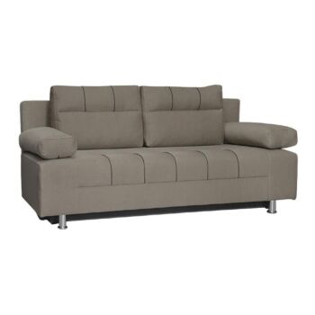 ΚΑΝΑΠΕΣ ΤΡΙΘΕΣΙΟΣ Π200xΒ83xΥ85cm ΜΠΕΖ / FYLLIANA 880-223-026