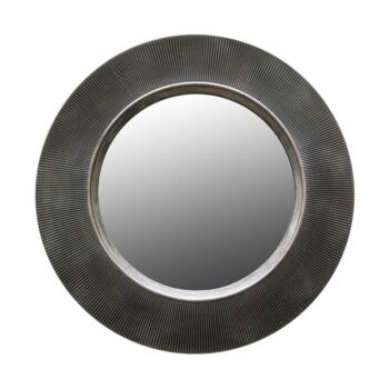 ΚΑΘΡΕΠΤΗΣ TOIXOY Δ50cm ΣΤΡΟΓΓΥΛΟΣ ΓΚΡΙ / FYLLIANA 280-223-027