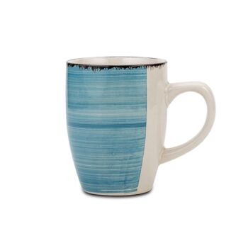 KOYΠA STONEWARE "LINES FADED BLUE" / NAVA 350ml