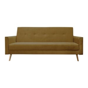 ΚΑΝΑΠΕΣ ΤΡΙΘΕΣΙΟΣ Π200xΒ80xΥ90cm ΚΙΤΡΙΝΟ / FYLLIANA 831-122-846